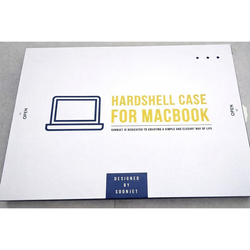 Soonjet Invisible Armor Case For MacBook Pro 14  Space Gray Clear SJ-A14